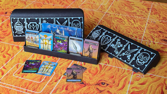 Sorcery: Contested Realm Token Holder | PA12 Nylon 3D Printed Magnetic Token Case