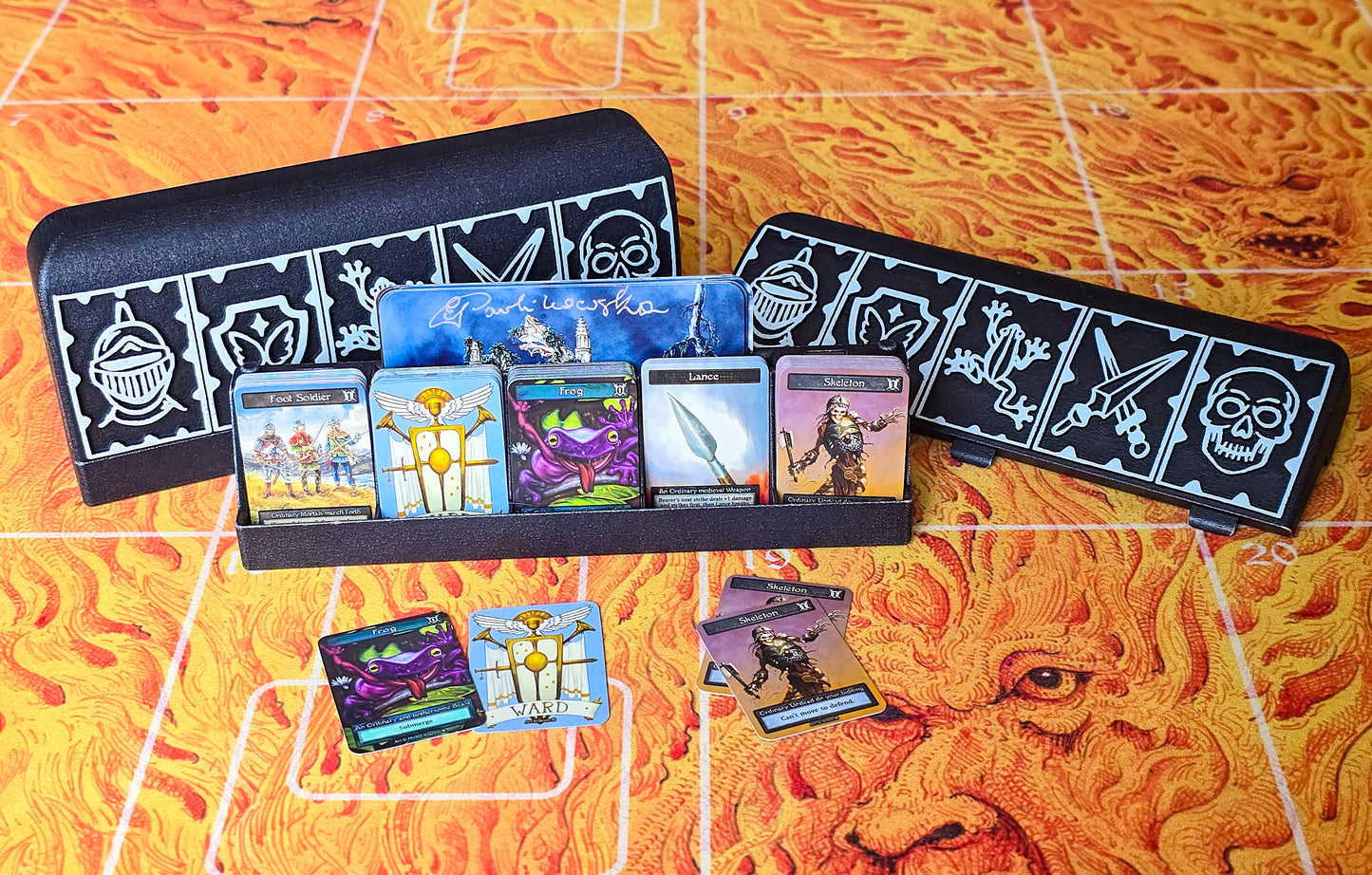 Sorcery: Contested Realm Token Holder | PA12 Nylon 3D Printed Magnetic Token Case