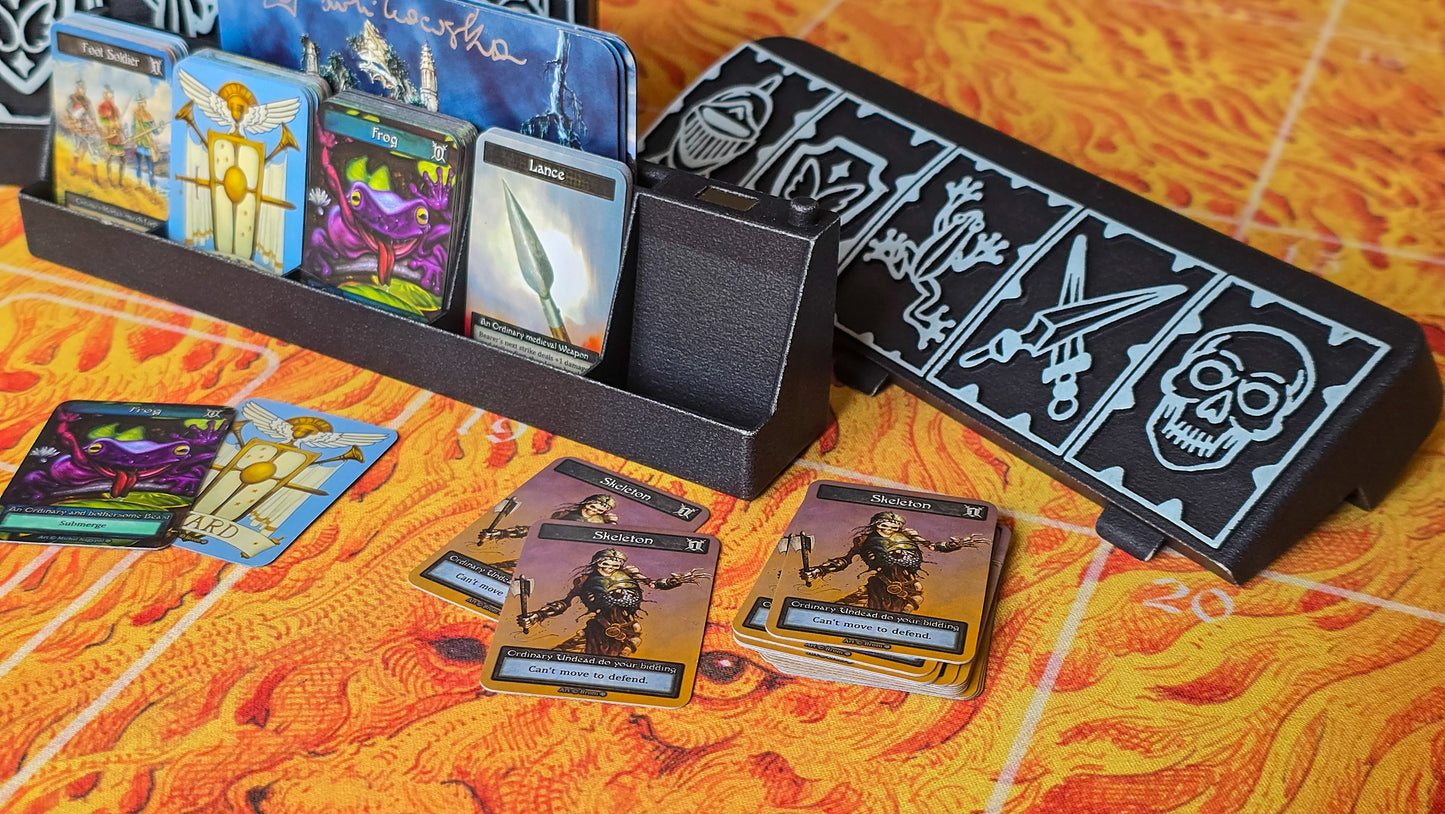Sorcery: Contested Realm Token Holder | PA12 Nylon 3D Printed Magnetic Token Case