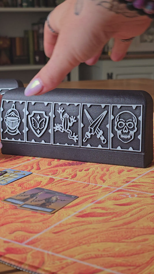 Sorcery: Contested Realm Token Holder | PA12 Nylon 3D Printed Magnetic Token Case